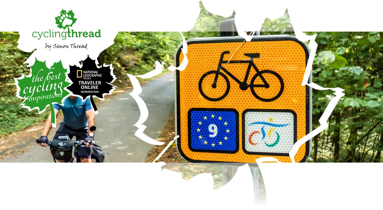Vistula Cycling Route sign in Pomorskie