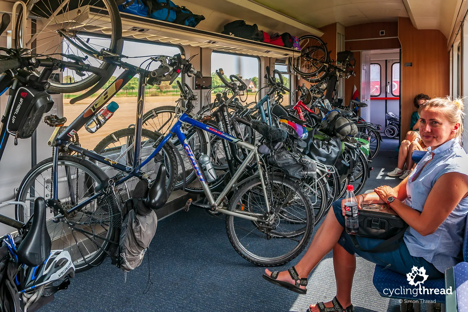 Train for cyclists from Berlin to Amsterdam