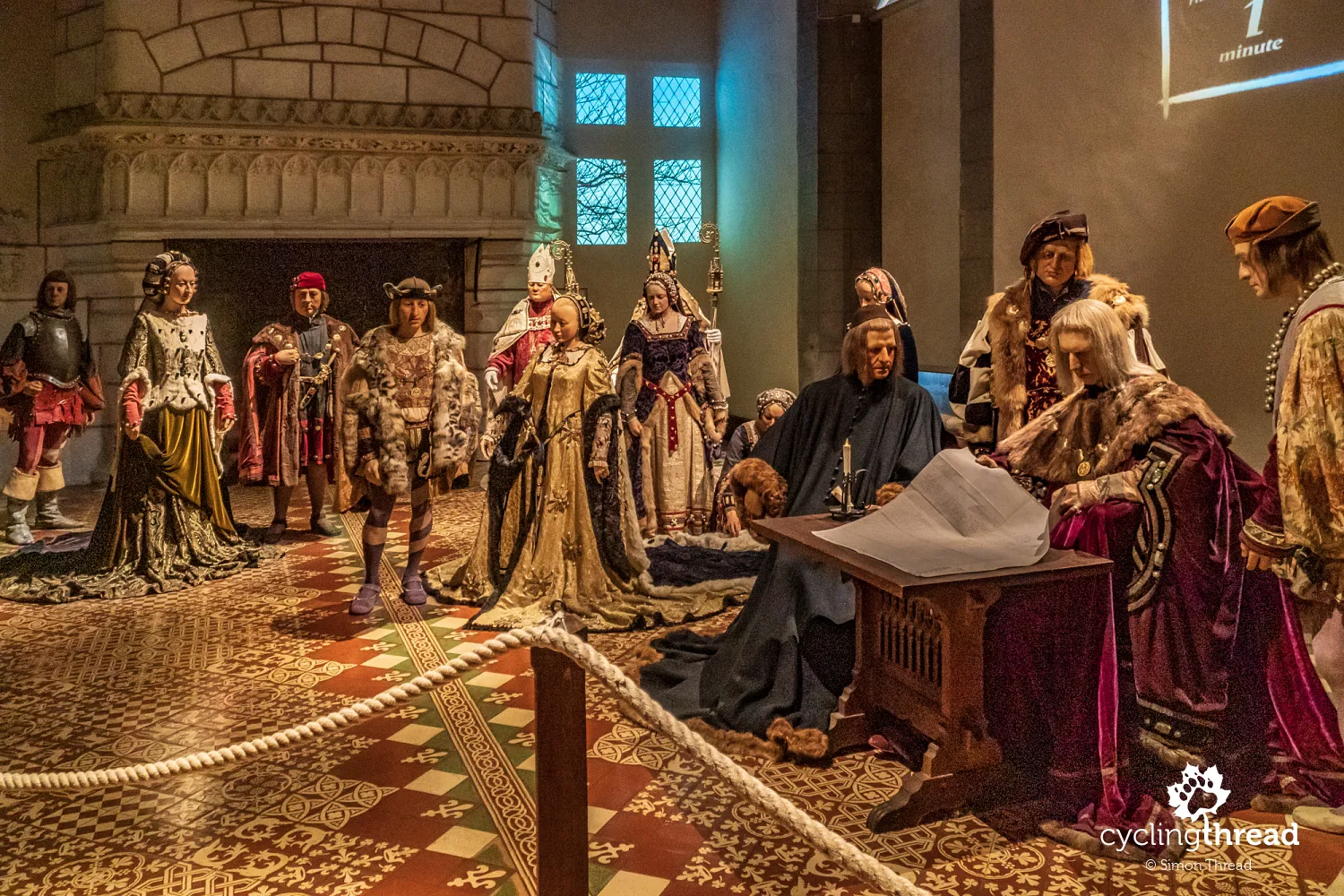 Wedding of Charles VIII and Anne of Brittany at Langeais castle